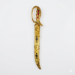 Golden Plastic Kripan / Talwar