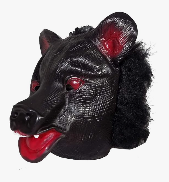 Bear Mask Costume Full Head Cover Mask for Theme Party Scary Halloween Party Costume (Bear) Bear / Bhallu Rubber Face Mask / Bhalo Bandar Chara ( Bandar Bhagana Wala Chara )