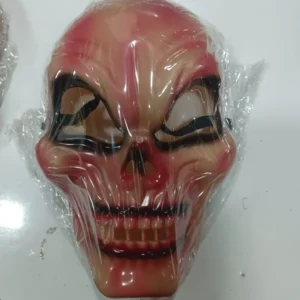 Horror Ghost Mask / Bhut Mask Halloween Party Ghost Plastic Face Mask / Plastic Horror/ Bhoot / Bhut / Ghost Face Mask
