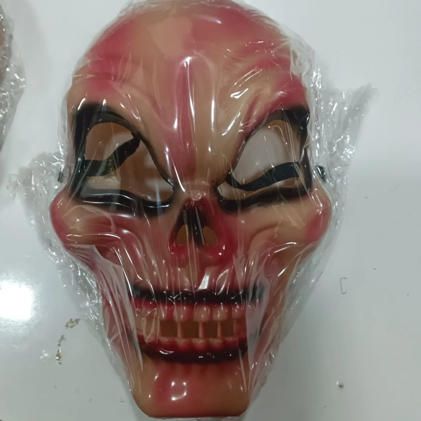 Horror Ghost Mask / Bhut Mask Halloween Party Ghost Plastic Face Mask / Plastic Horror/ Bhoot / Bhut / Ghost Face Mask
