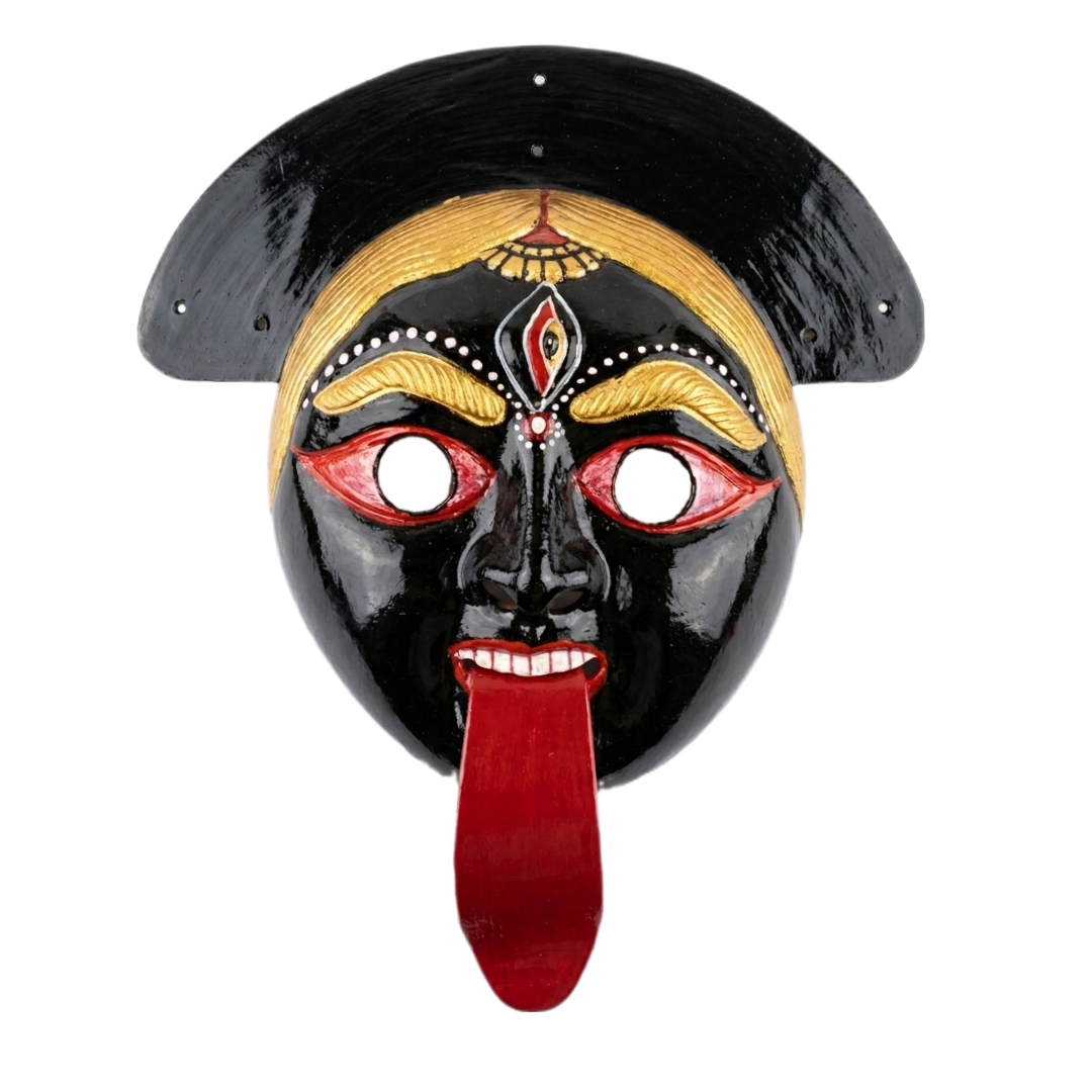 Maa Kali Face Mask For Jhaki / Ramleela or Play
