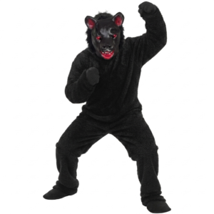Bhalu / Bhallu / Bhalo / Bhallo / Bear / Riche / Reech / Reach ( Short Fur ) Dress / Suit / Costume With Rubber Face Mask