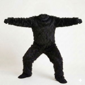 Bhalu / Bhallu / Bhalo / Bhallo / Bear / Riche / Reech / Reach / Gorilla ( Long Fur ) Dress / Suit / Costume