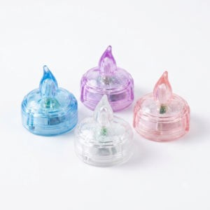 Water Light Diya / Floating Water Diya / Dia / New Floating Water Linght Candle for Decoration with Realistic Look of melting Candle