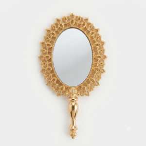 Small Mirror For Decoration of Mandir