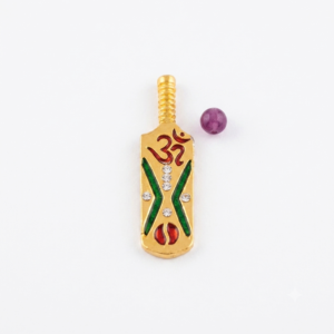 Small Metal Cricket / Bat and Ball for Decoration